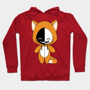 creepypasta kagekao fox costume doll Hoodie